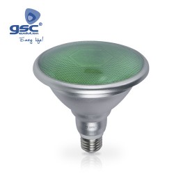 Ampoule PAR38 LED SMD 18W E27 Vert IP65