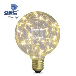 Ampoule Starlight Deco.Globe G125 LED 2W E27 3000K