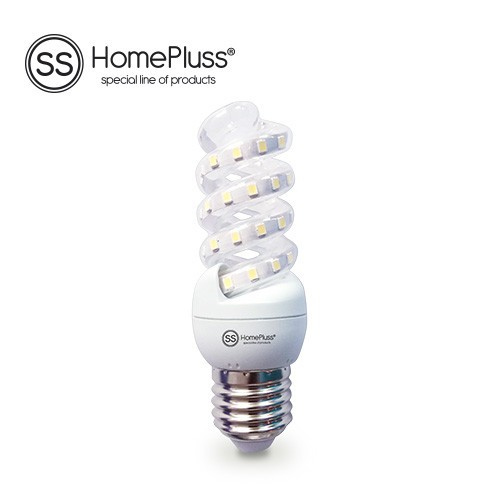 Ampoule Spirale LED 9W E27 230V 6000K