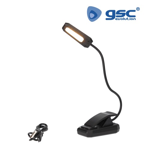 Lampe De Lecture LED Ajustable Avec Pince D'Accroche