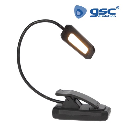Lampe De Lecture LED Ajustable Avec Pince D'Accroche