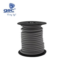 Cable Textile 10M Gris (2x0.75mm)