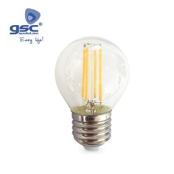 Lampe Serie Oro Sphérique LED 4W E27 3000K