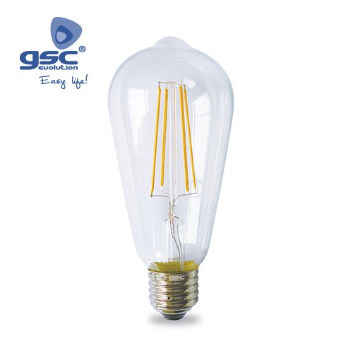 Ampoule Serie Oro Décorative Forme poire LED 4W E27 1800K