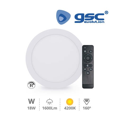 Downlight Encastrable LED Rond 18W 4200K Ajustable