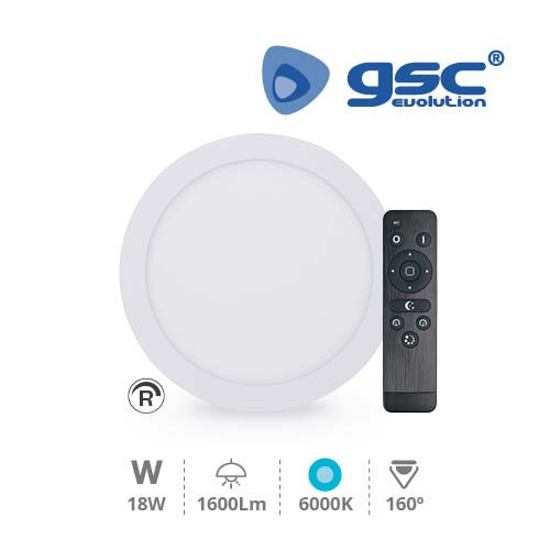 Downlight Encastrable LED Rond 18W 6000K Ajustable