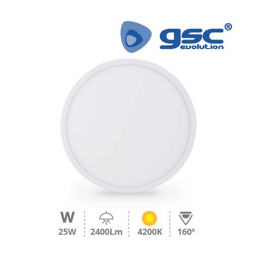 Downlight Encastrable LED Rond 25W -Blanc 4200K