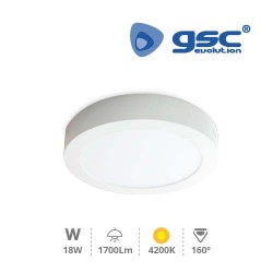 Downlight  LED Rond Ø220 18W - Blanc 4200K