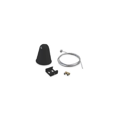Kit Suspension Noir Pour Spot Sur Rail LED