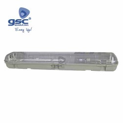 Réglette Étanche Double Pour LED 2x60cm