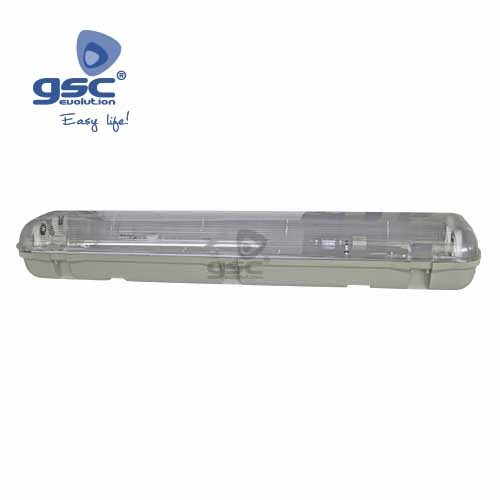 Réglette Étanche Double Pour LED 2x60cm