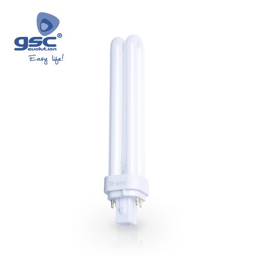 Ampoule Basse Consommation Électrique PLC 26W G24q- 3/4 6400K