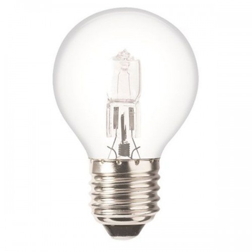 Ampoule Eco Halogène  Sphérique Claire E27 42W(60W)