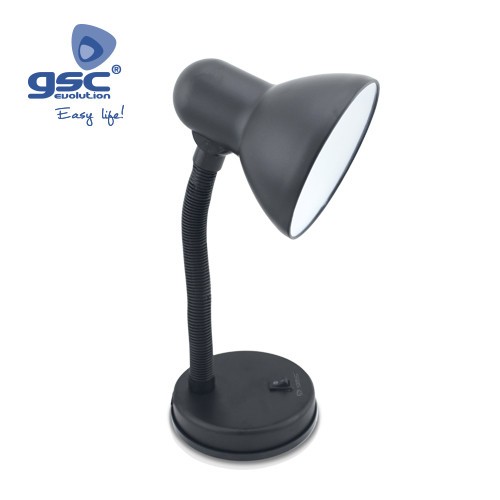 Lampe Flexible De Table Bell E27 40W- Noir