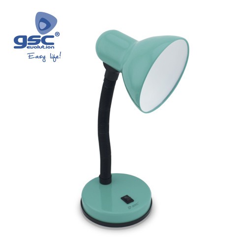 Lampe Flexible De Table Bell E27 40W- Turquoise