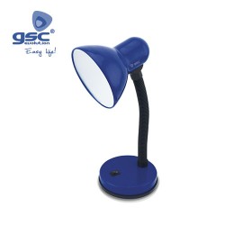 Lampe Flexible De Table Bell E27 40W- Bleu