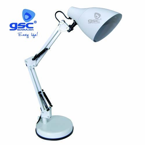 Lampe Flexible De Table 40W - Blanc 230V