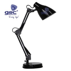Lampe Flexible De Table 40W - Noir 230V