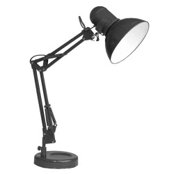 Lampe Flexible De Table Tradition E27 40W- Noir