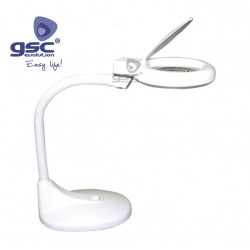 Lampe Avec loupe 3 Niveaux De Grossissement arcus 12W Blanc 230V