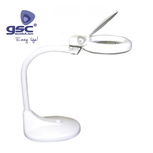Lampe Avec loupe 3 Niveaux De Grossissement arcus 12W Blanc 230V