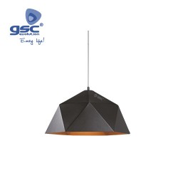 Suspension Geom 1M Métal Noir