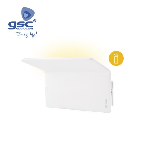 Applique Murale LED SMD Blanc Mate12W 3000K Pour Intérieur