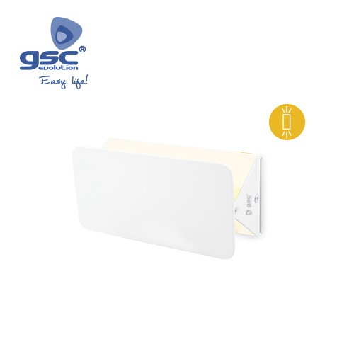 Applique Murale LED SMD Blanc Mate 3W 3000K Pour Intérieur