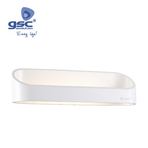 Applique Murale LED SMD Blanc Mate 6W 6000K Pour L'Extérieur