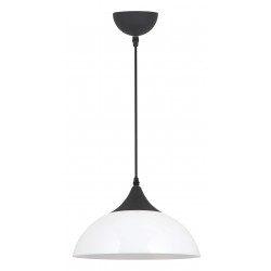 Suspension E27 Blanc/Noir