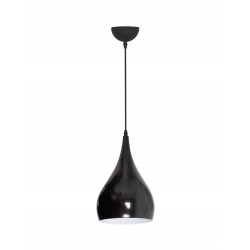 Suspension E27 Noir satin
