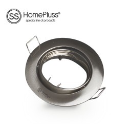 Spot Orientable Rond Nickel Satin