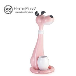 Lampe De Bureau Flexible Chien 6W Rose